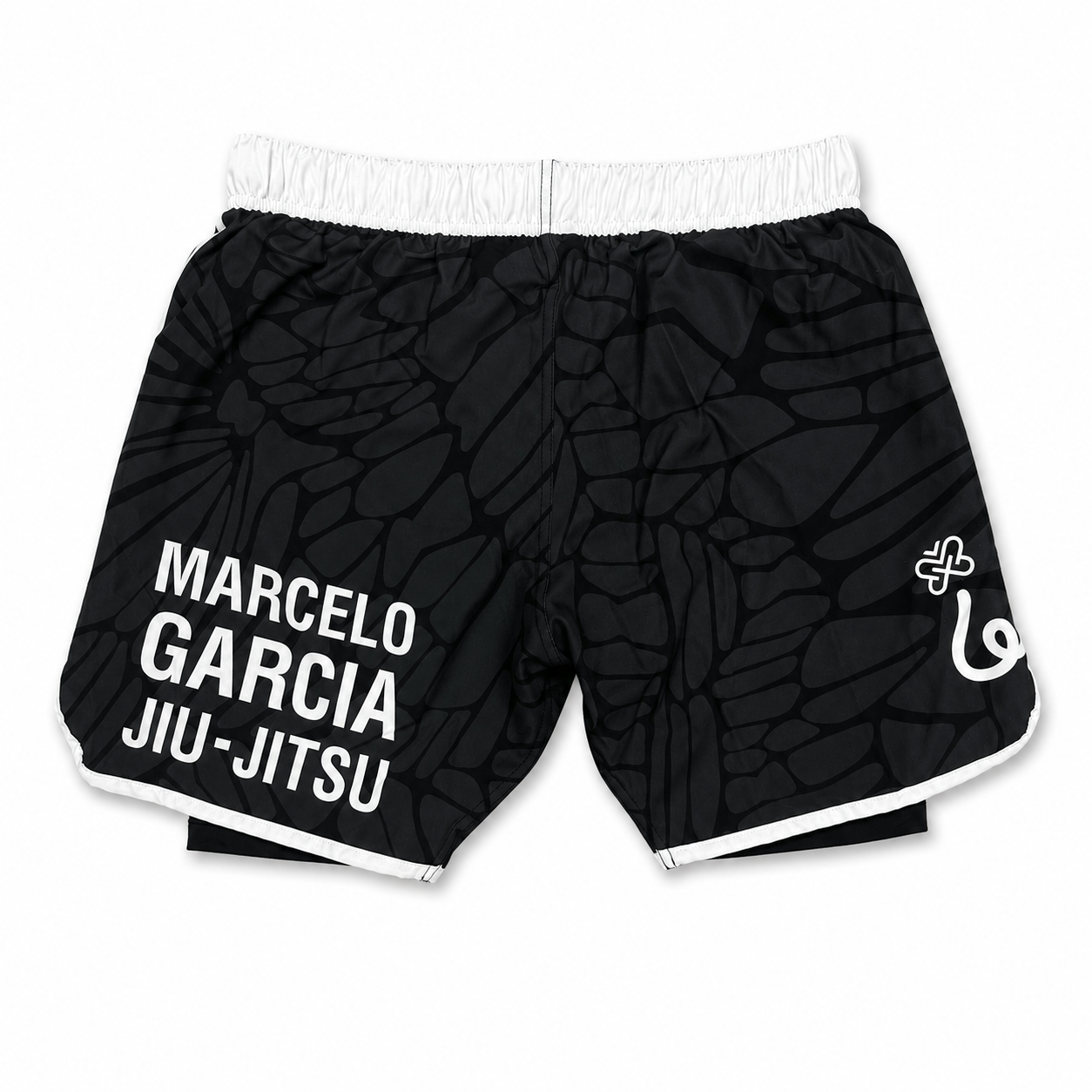 MGJJ x Jasper Wong Kaleidoscope Fight Shorts, Black
