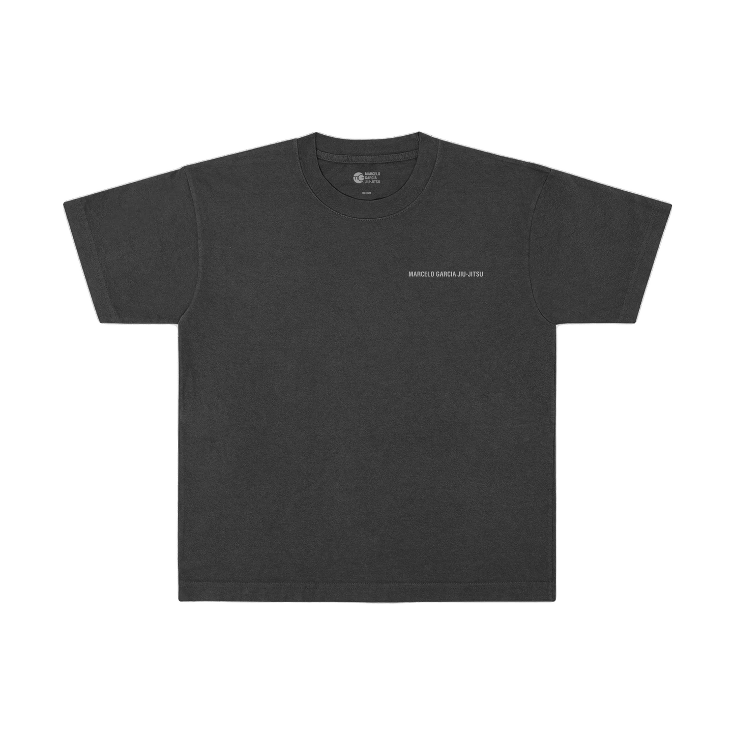MGJJ Abstract 3 Wavy, Garment-Dye Black