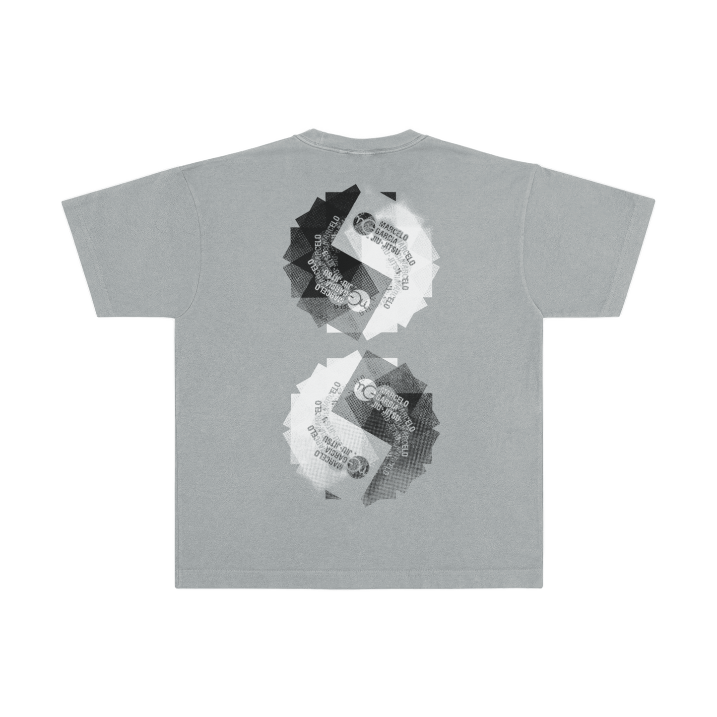 MGJJ Abstract 4 Yin Yang, Garment-Dye Slate
