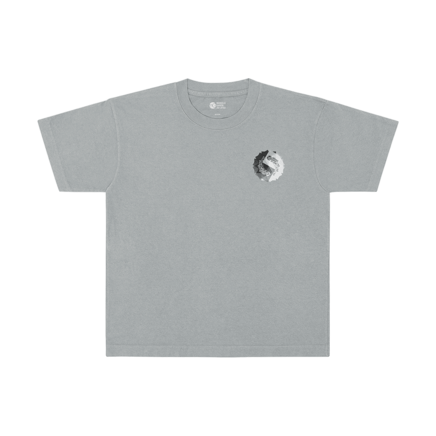 MGJJ Abstract 4 Yin Yang, Garment-Dye Slate