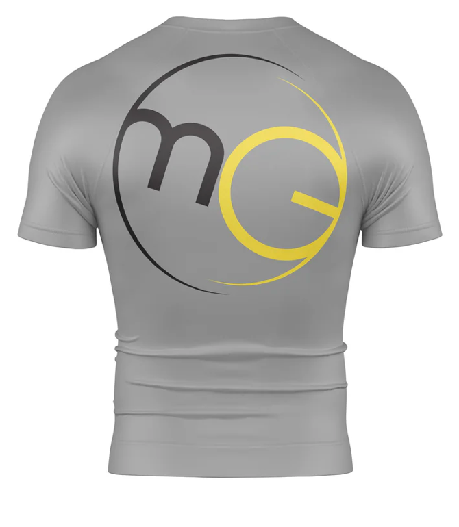 MGJJ x Kekoa Rashguard, SS Grey