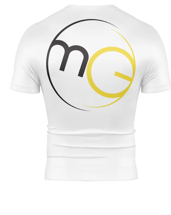 MGJJ x Kekoa Rashguard, SS White