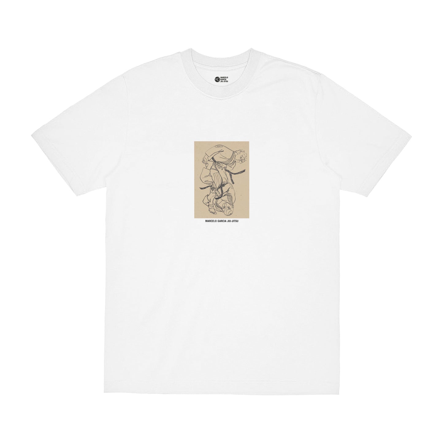 1LXG Cubism Etching Tee, White