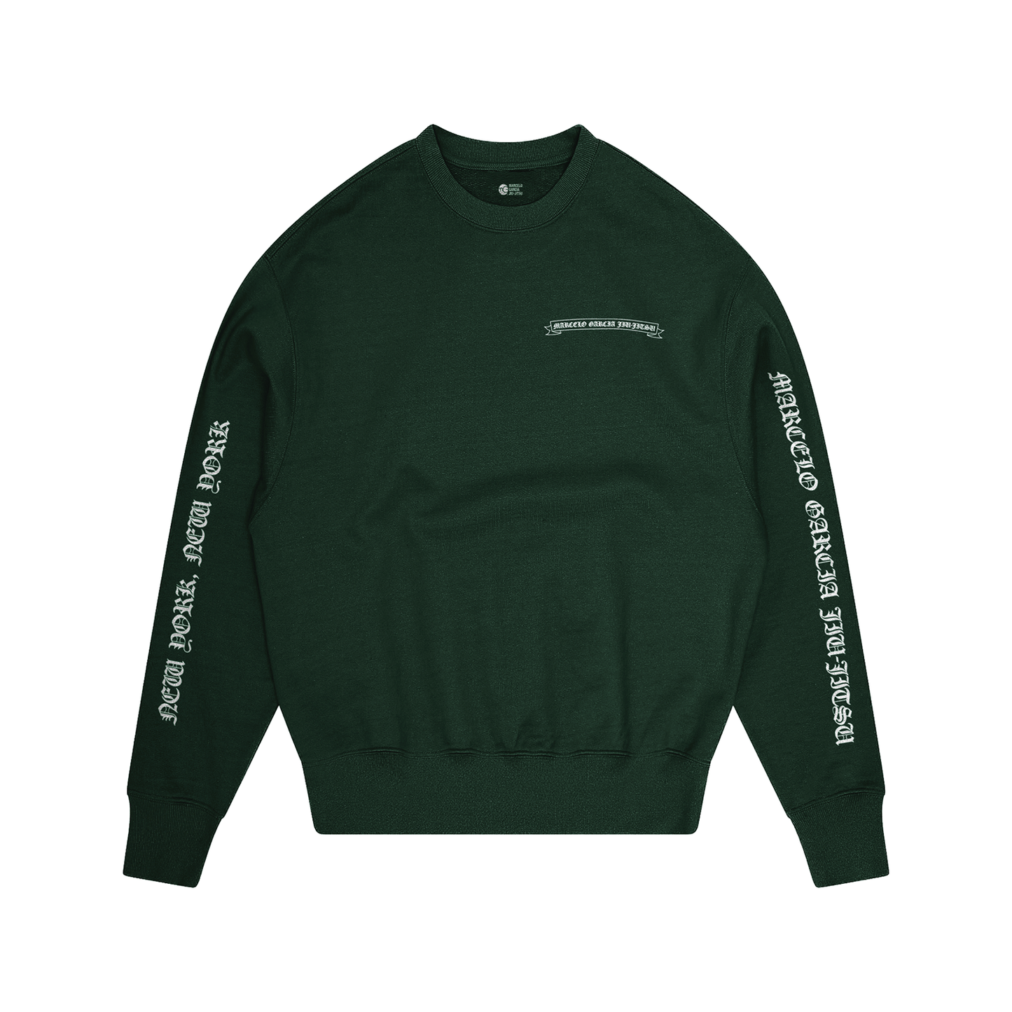 MGJJ Gothic Ribbon Sweater, Forest Green