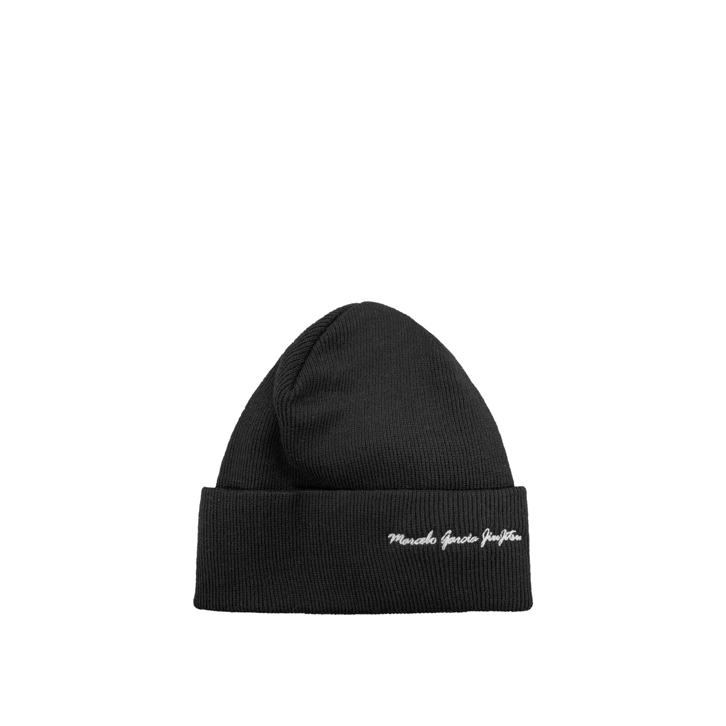 MGJJ Script Watch Cap, Black