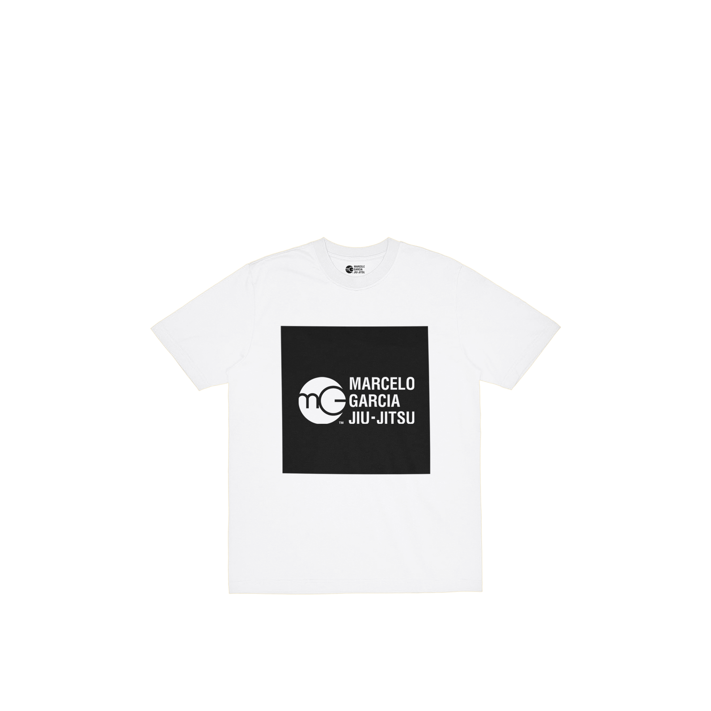 MGJJ Youth Box Logo Tee, White