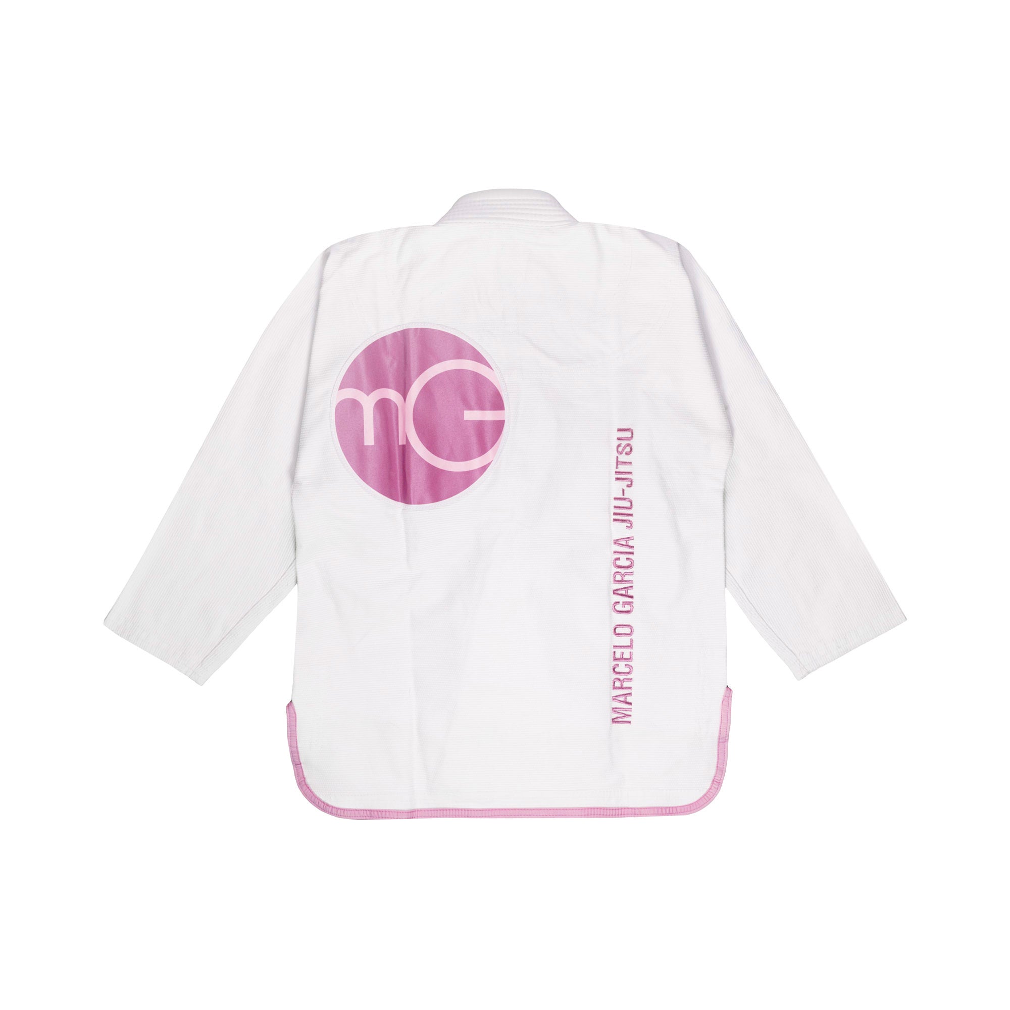 MGJJ Pink Adult Kimono, White – MarceloGarciaStore