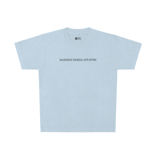 MGJJ College Font Spell Out, Light Blue