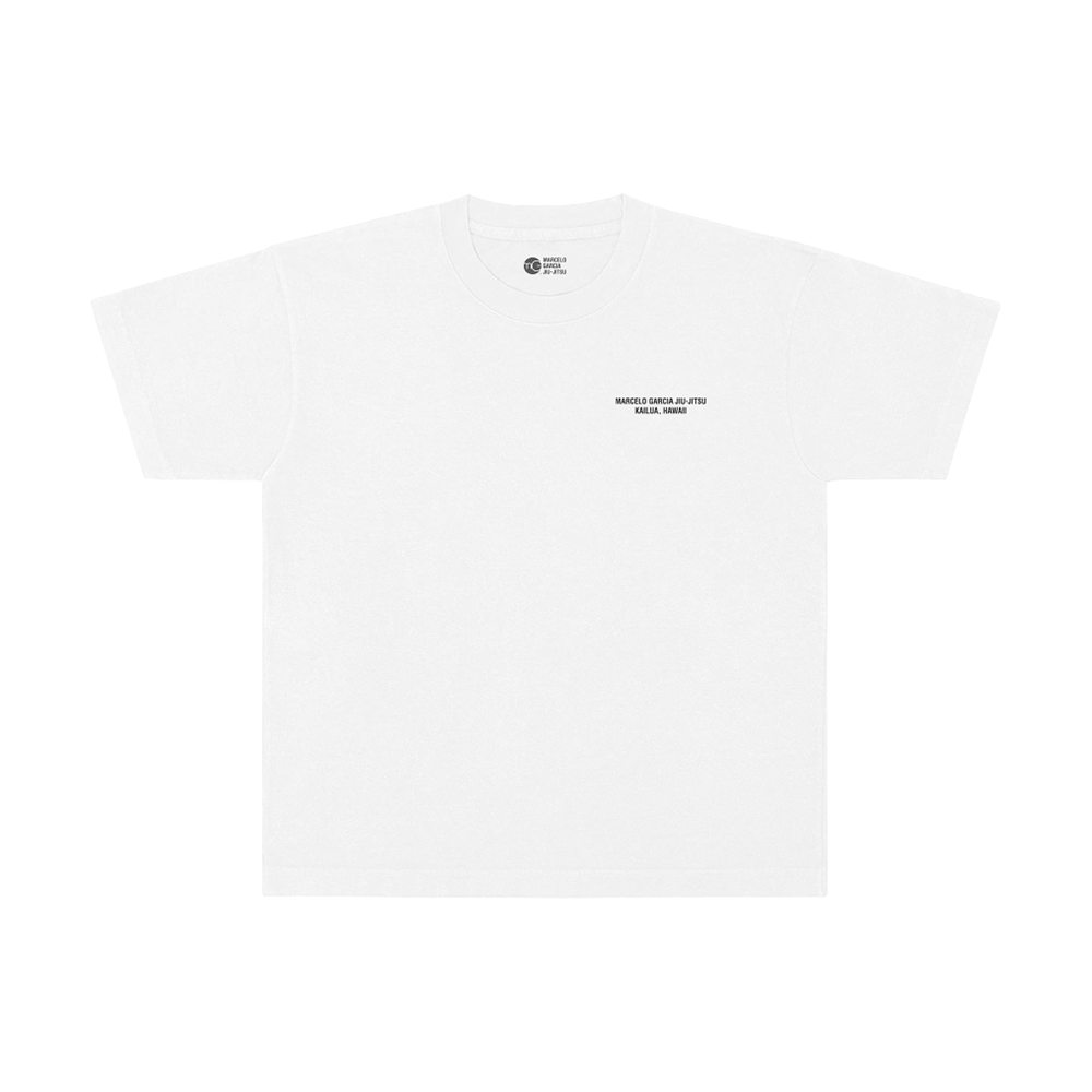 MGJJ Hawaii Lanikai Tee, Garment-Dye White