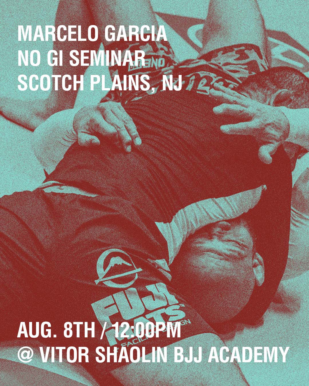 Marcelo Garcia No Gi Seminar @ Vitor Shaolin BJJ Academy - Aug. 8th - New Jersey
