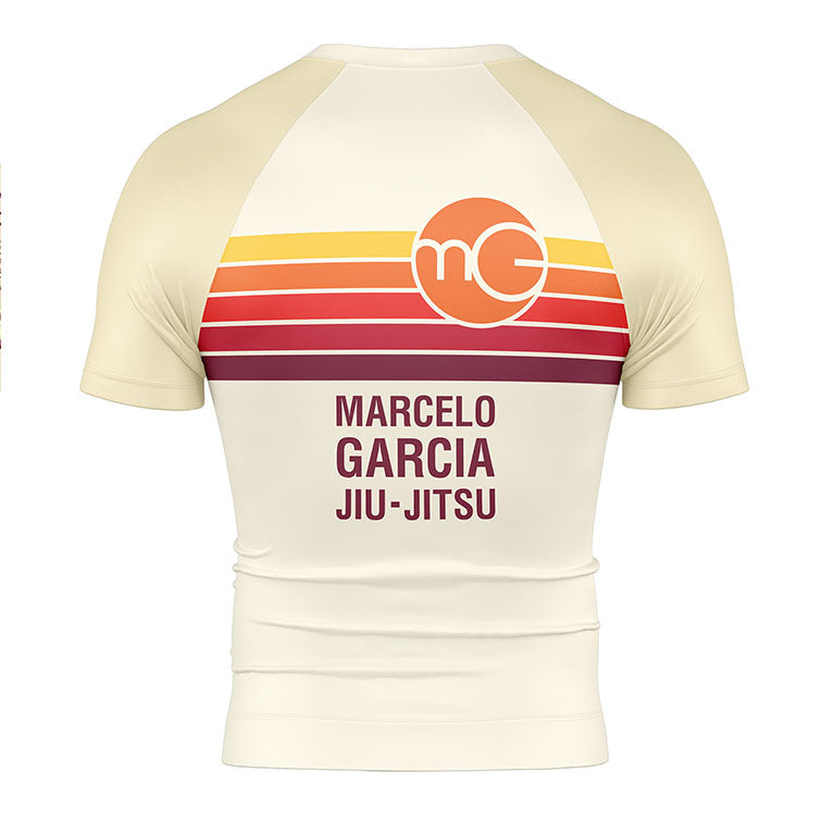 MGJJ x Jasper Wong - One Championship SS Rashguard, Beige