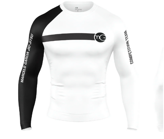 MGJJ x Kekoa Competition Rashguard, LS White