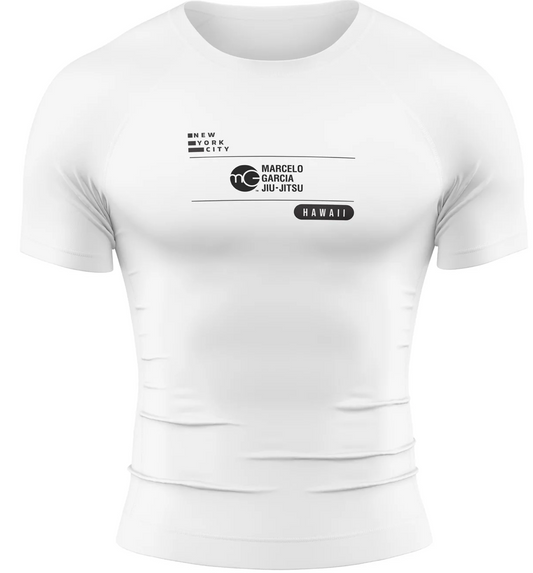 MGJJ x Kekoa Rashguard, SS White