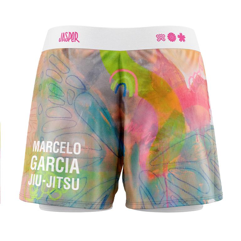 MGJJ x Jasper Wong - Tap Cancer Out Shorts, Multi