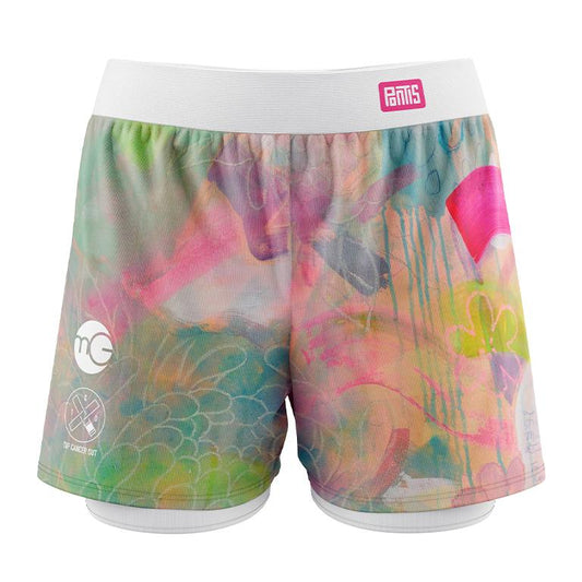 MGJJ x Jasper Wong - Tap Cancer Out Shorts, Multi