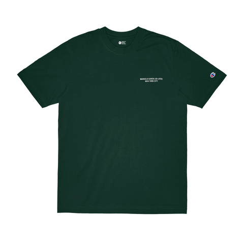 MGJJ NYC Logotype Tee x Champion® Collection, Green