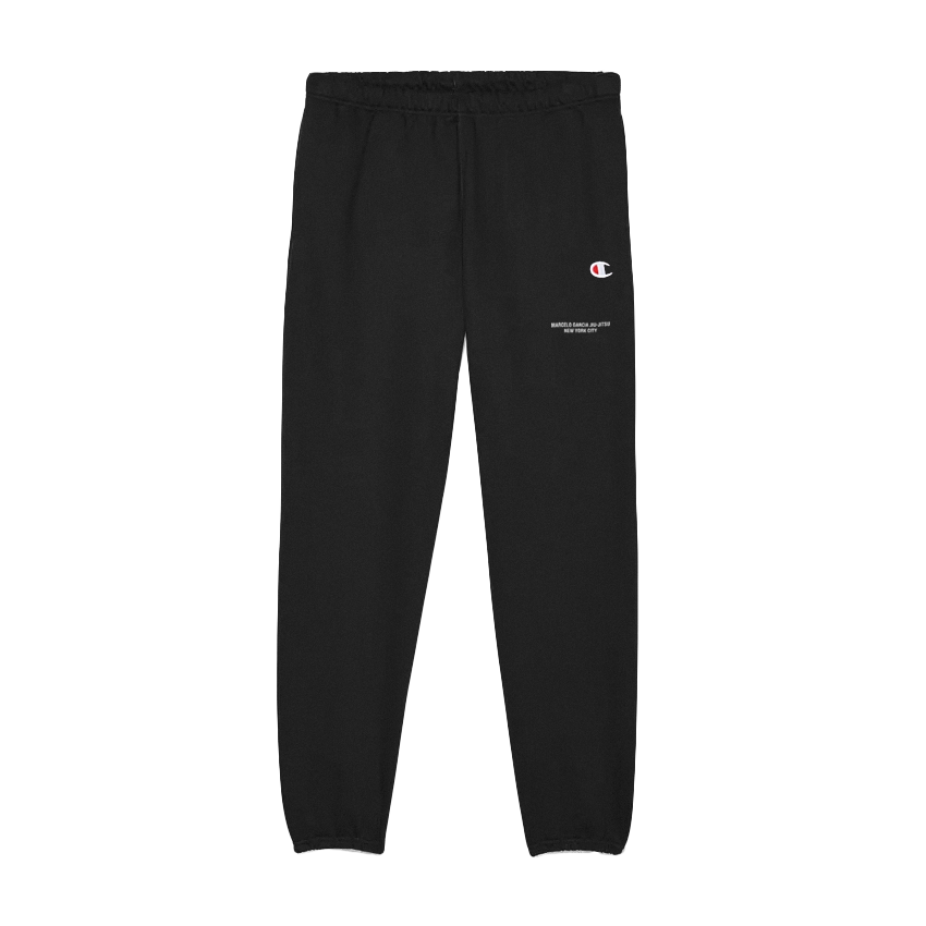 MGJJ NYC Logotype Sweatpants x Champion Reverse Weave®, Black