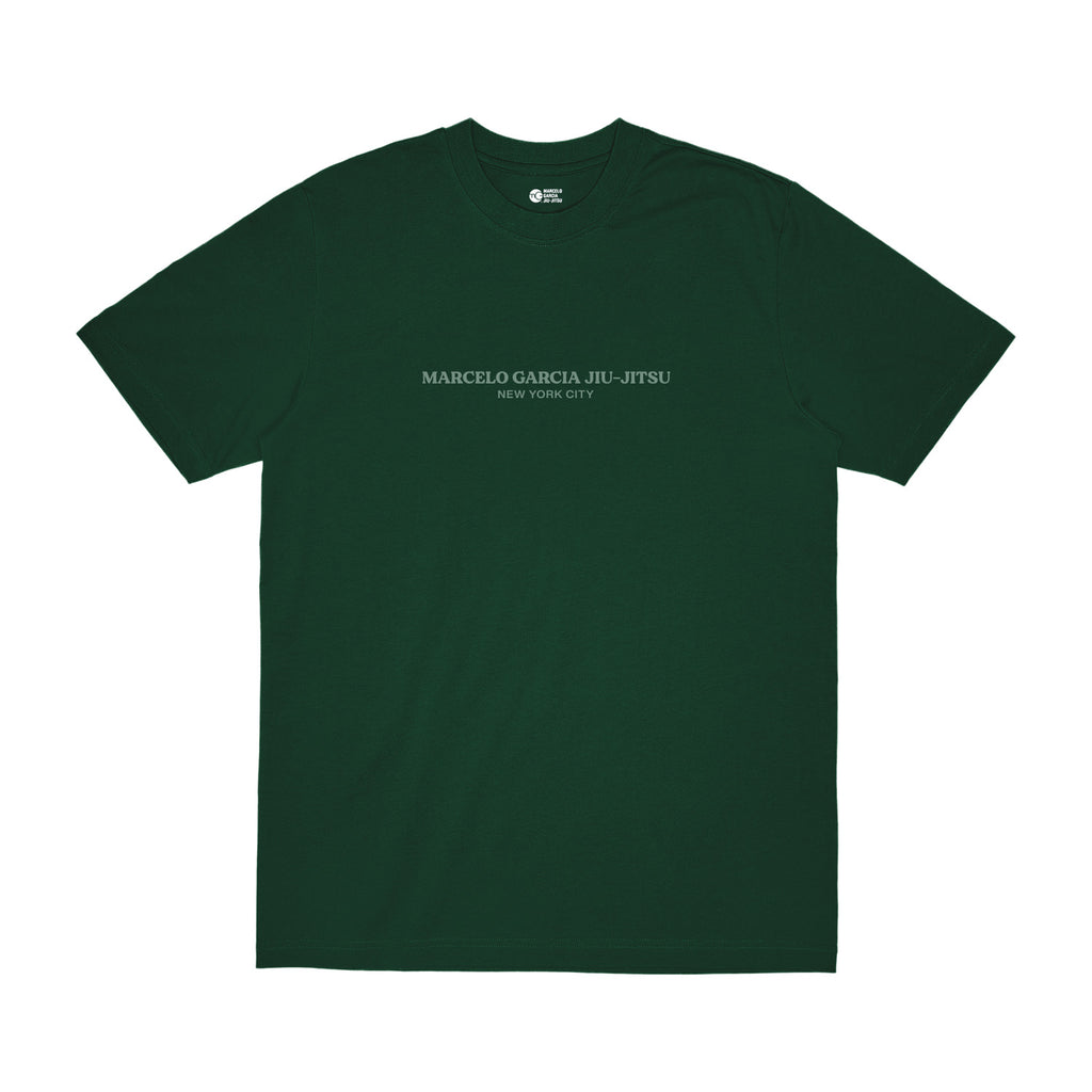 MGJJ NYC Classic Spell Out Tee, Forest
