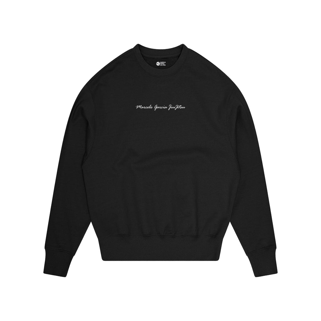 MGJJ Script Sweater, Black