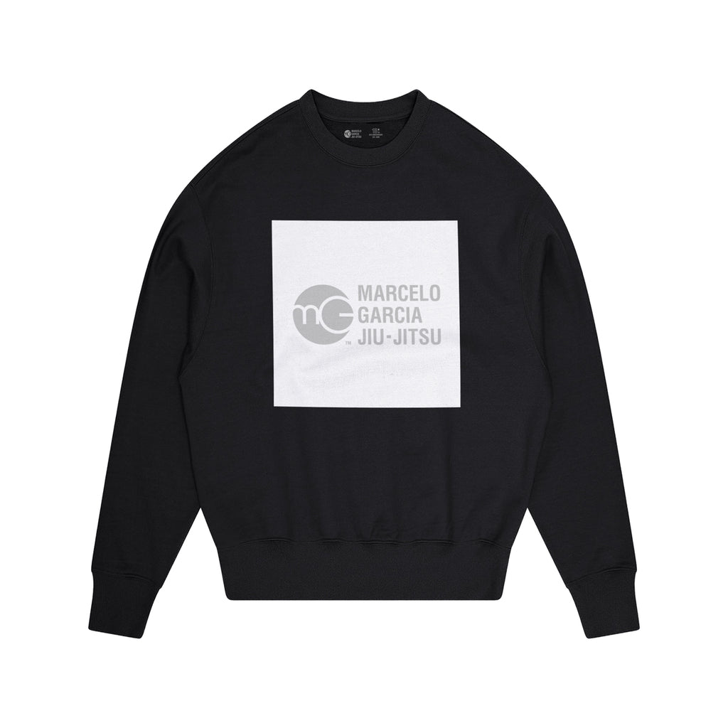 MGJJ Box Logo Sweater, Black