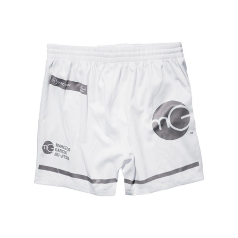 MGJJ Grappling Shorts, White, 10th NYC Anniversary Edition
