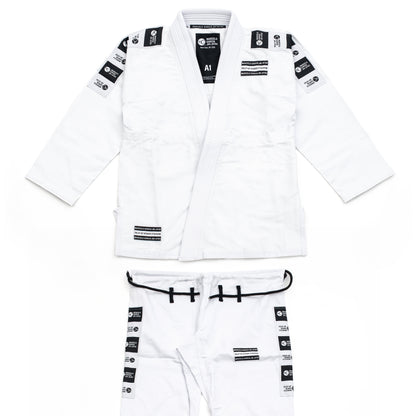MGJJ Reversed Kimono, White